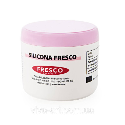 С-силікон Silicone A 14-16 рожевий (середньої жорсткості) 500г, Fresco (Іспанія)