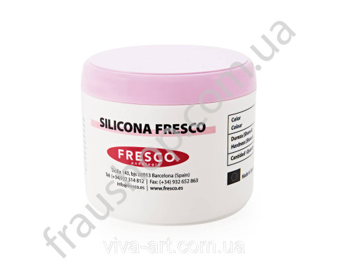 С-силікон Silicone A 14-16 рожевий (середньої жорсткості) 500г, Fresco (Іспанія)