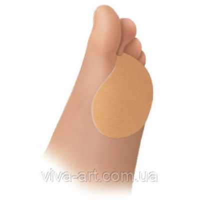 Подушечка з гелю під плюсну в тканині (розмір в асортименті) - пара L 