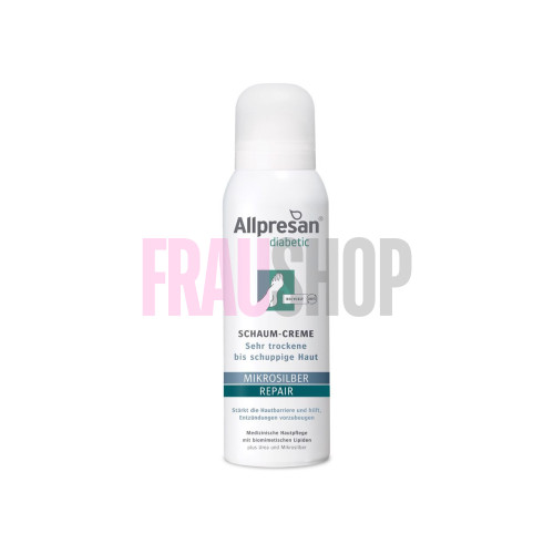 Крем-пена для шелушащейся сухой кожи AllPresan MICROSILBER + REPAIR, 125 мл