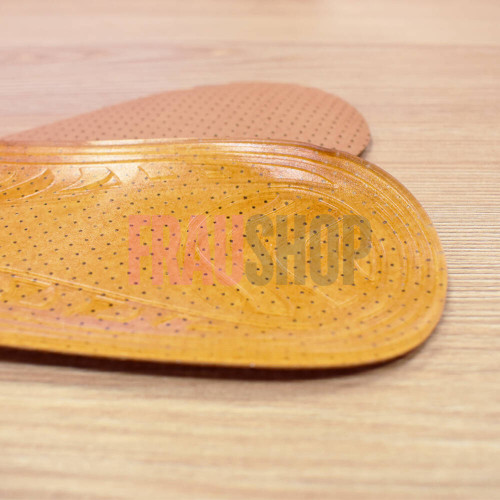 Устілки з гелю покриті шкірою для втомлених ніг, універсальний розмір, пара, Fresco (Іспанія)