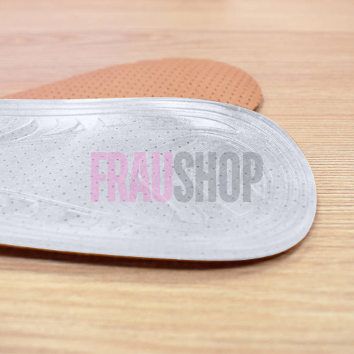 Устілки з гелю покриті шкірою для втомлених ніг, універсальний розмір, пара, Fresco (Іспанія)