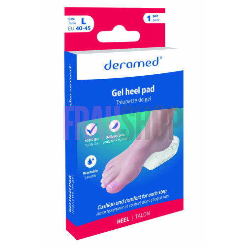 Підп'яточник гелевий, комфортний для стомлених ніг - пара L