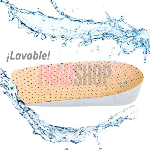 Підп'яточник гелевий покрить шкірою, комфортний для стомлених ніг - пара L