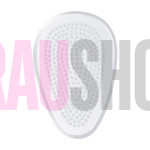 Напівустілки гелева під п'яту на клейовій основі - пара