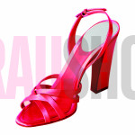 Напівустілки гелева під п'яту на клейовій основі - пара