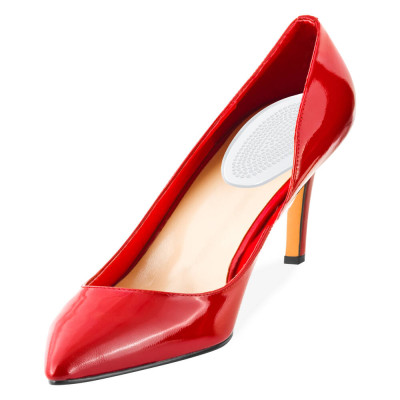 Напівустілки гелева під п'яту на клейовій основі - пара