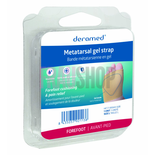 Тканинний бандаж з гелевою подушкою під плюсну (розмір в асортименті) - L Fresco (Іспанія)