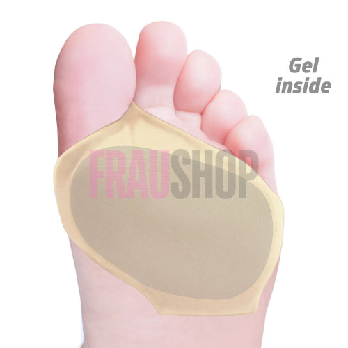 Подушечка з гелю під плюсну в тканині, розмір на вибір, пара.