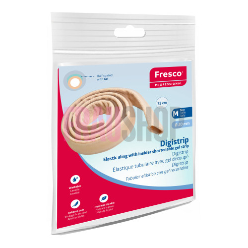 Трубка с упругой ткани с гелевой вставкой, с маслом 72 см (размер в ассортименте) - шт. M