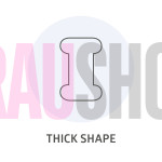 Вставка між 1 і 2 пальцями (товста) форма наковальні - шт.