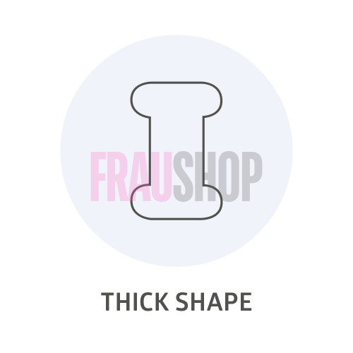 Вставка між 1 і 2 пальцями (товста) форма наковальні - шт.