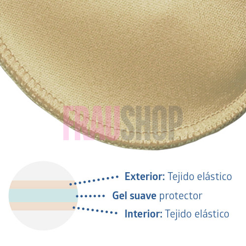 Гелева захист пальців і плюсни 2 в 1 - пара, Fresco (Іспанія) L