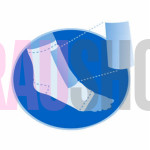 Захисний панчоху гомілки з відкритим носком - 1 шт. Fresco (Іспанія)