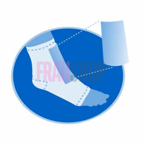 Захисний панчоху гомілки з відкритим носком - 1 шт. Fresco (Іспанія)