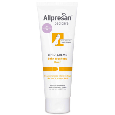 Липидный крем для сухой кожи стоп с успокаивающим ароматом Allpresan Foot Special No. 3 Lipid Cream