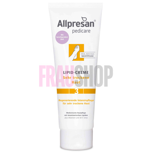 Ліпідний крем для сухої шкіри стоп зі заспокійливим ароматом Allpresan Foot Special No. 3 Lipid Cream