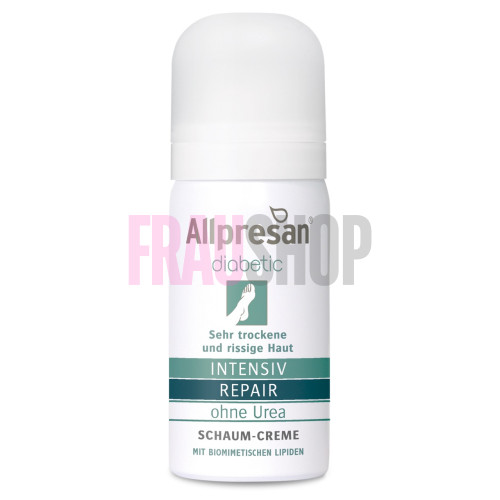 Крем-піна для сухої, потрісканої шкіри стоп діабетиків Intensive+Repair, без сечовини, 35 мл