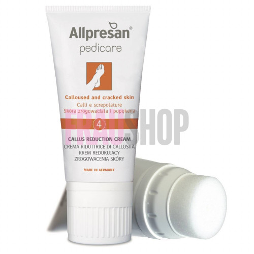Крем #4 (18% мочевины) для мозолистой и потрескавшейся кожи стоп Hornhautreduzier-Creme 40 мл, Allpresan