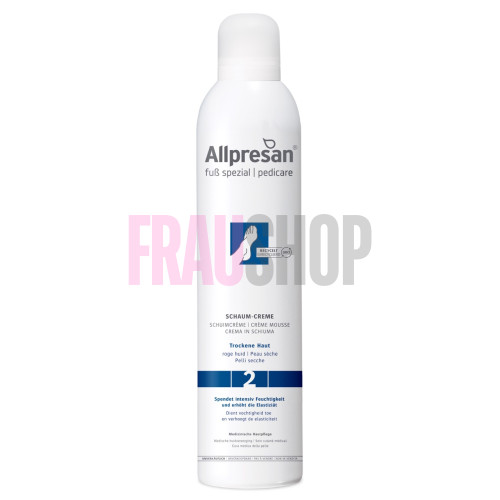 Крем-пена #2 для сухой и грубой кожи стоп pedicare Original Schaum-Creme, Allpresan 300 мл