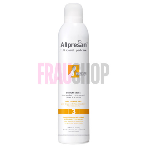 Крем-пена #3 для очень сухой кожи стоп Fuß spezial Original Schaum-Creme Allpresan, 300 мл