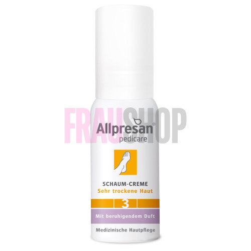 Крем-піна #3 заспокійлива для дуже сухої шкіри стоп Fuß spezial Original Schaum-Creme SCENT Allpresan, 15 мл