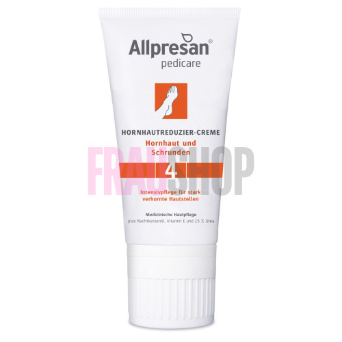 Крем #4 (18% мочевины) для мозолистой и потрескавшейся кожи стоп Hornhautreduzier-Creme 40 мл, Allpresan