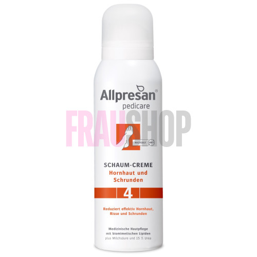 Крем-пена #4 для потресканой кожи стоп Fuß spezial Original Schaum-Creme, Allpresan