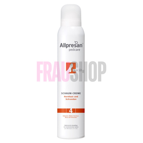 Крем-пена #4 для потресканой кожи стоп, 200мл, Original Schaum-Creme, Allpresan (Германия)