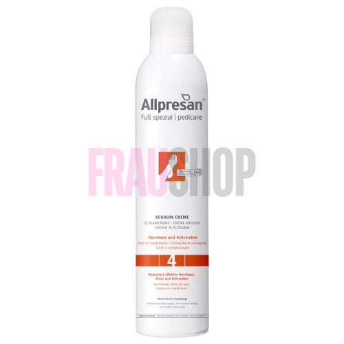 Крем-пена #4 для потресканой кожи стоп Fuß spezial Original Schaum-Creme, Allpresan 300 мл