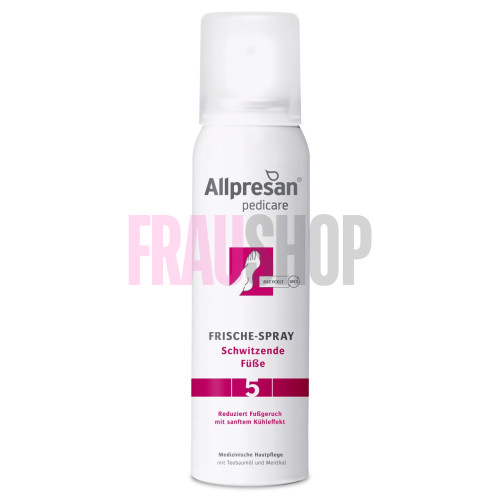 Спрей для ног # 5 освежающий, при повышенной потливости, 100мл, Frische-Spray, Allpresan (Германия)