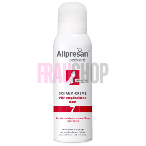 Крем-піна для ніг проти грибкових інфекцій Allpresan Foot Special No. 7 Original Foam Cream