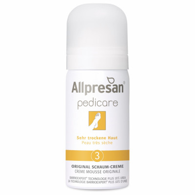 Крем-пена #3 для очень сухой кожи стоп Fuß spezial Original Schaum-Creme Allpresan, 35 мл 