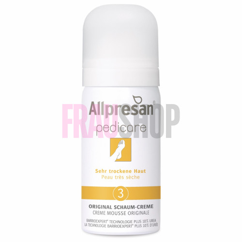 Крем-піна #3 для дуже сухої шкіри стоп Fuß Original spezial Schaum-Creme Allpresan, 35 мл