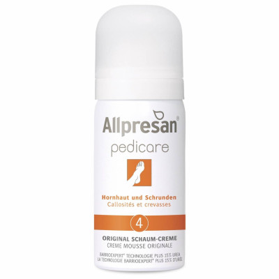 Крем-піна #4 для потрісканої шкіри стоп, Original Schaum-Creme, Allpresan, 35мл