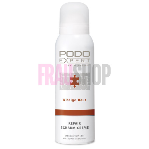 Крем-піна #4 для потрісканої шкіри стоп, Podoexpert Repair Schaum-Creme, Allpresan 125 мл