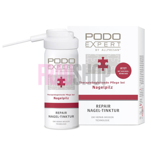 Настоянка для лікування нігтів від грибкових інфекцій Allpresan Podoexpert Repair Nail Tinctur, 50 мл