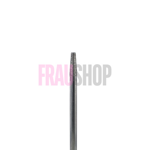 Алмазна насадка посічений конус, 2.5 мм, середній абразив, Diaswiss (Швейцарія)