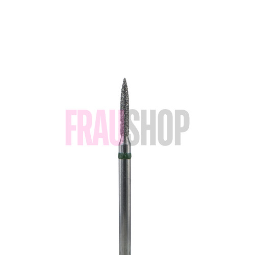 Алмазна насадка вістрів зауженый конус, 1.6 мм, Diaswiss (Швейцарія) (абразивність в асортименті) Груба