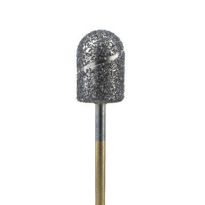 Алмазна насадка у формі чашки для педикюру, 11 мм, середній абразив, Diaswiss (Швейцарія)