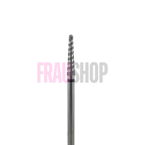 Алмазна насадка конус турбо, 2.7 мм, грубий абразив, Diaswiss (Швейцарія)