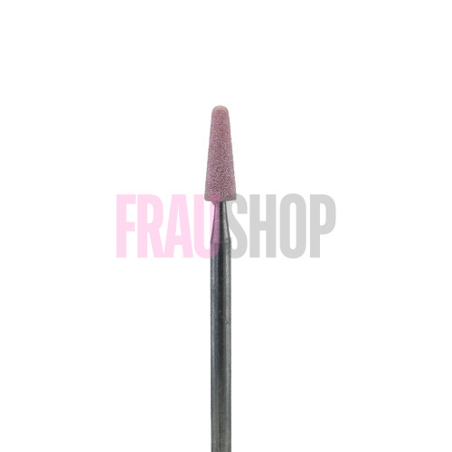 Камінь конус закруглений для манікюру рожевий, 3.5 мм, Meisinger (Німеччина)