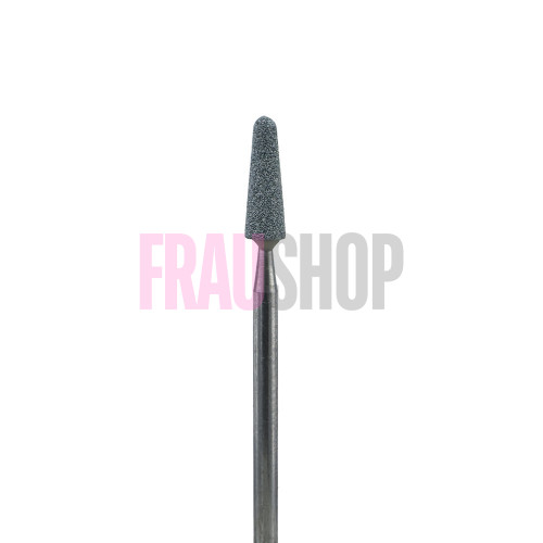 Камінь конус закруглений для манікюру зелений, 3.5 мм, Meisinger (Німеччина)