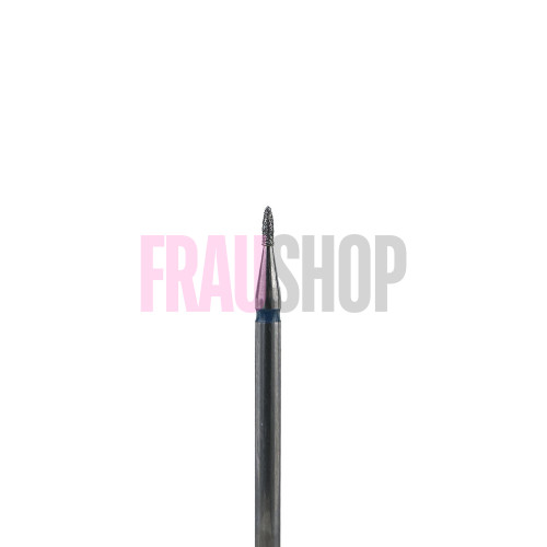 Алмазна насадка конус гострий мікро, 1 мм, середній абразив, Meisinger (Німеччина)