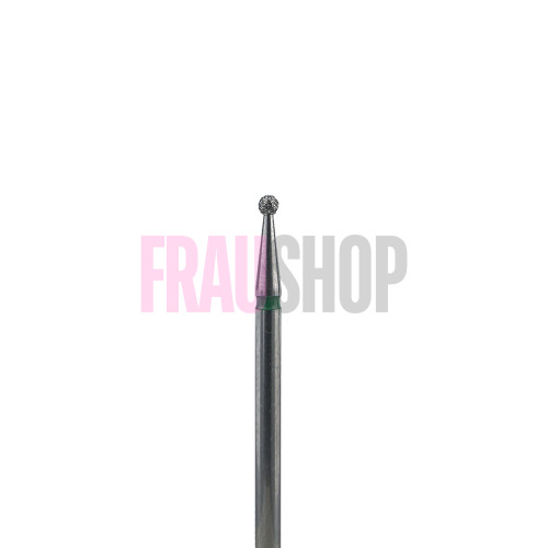 Алмазная насадка шарик, 1.8 мм, грубая абразивность, Meisinger (Германия)