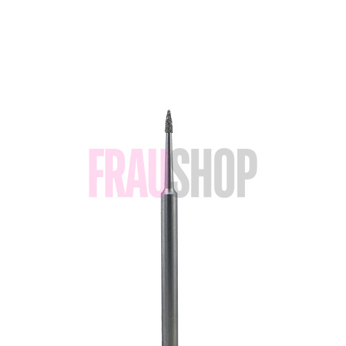 Алмазная насадка острый конус микро, средний абразив, 1 мм, Meisinger (Германия)