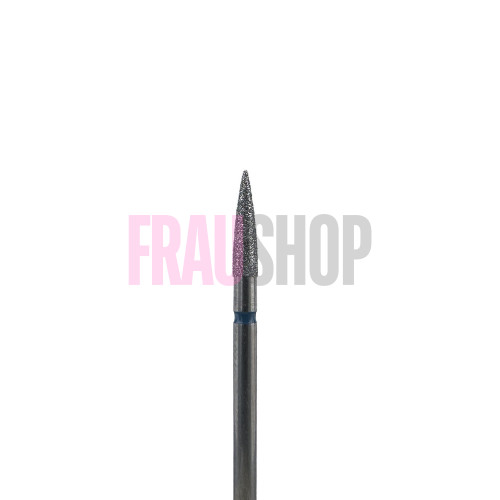 Алмазная насадка свеча, 2.5 мм, средняя абразивность, Meisinger (Германия)