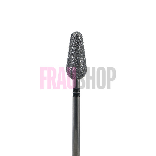 Алмазная насадка конус закругленный, 6,5 мм, супер грубый абразив, Meisinger (Германия)