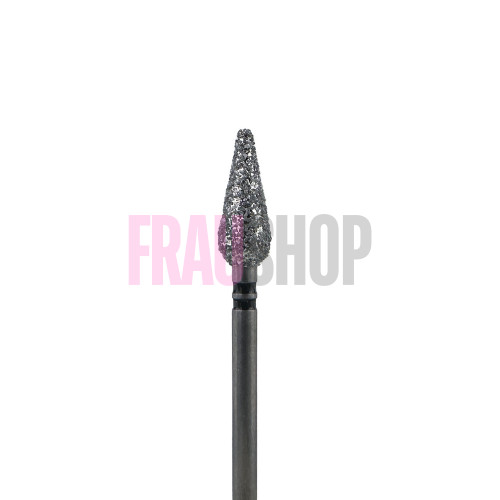 Алмазная насадка конус закругленный, 5 мм, супер грубый абразив, Meisinger (Германия)