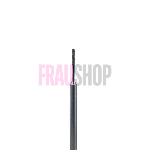 Алмазная насадка цилиндр закругленный для кутикулы, 1 мм, средний абразив, Meisinger (Германия)